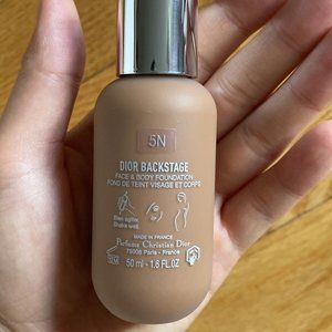 NEW Dior BackStage Face & Body Foundation Shade 5N | 1.6 oz